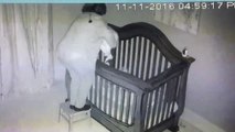 Elle essaie de déposer son bébé dans son berceau et va lui tomber dessus! Ah bravo