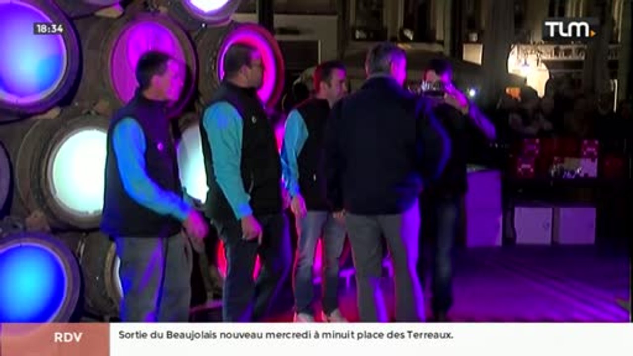Sortie du beaujolais nouveau