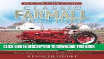 Best Seller Classic Farmall Tractors: History, Models, Variations   Specifications 1922-1975