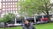 یوسف جان لندن میں نواز شریف کے بلڈنگ کے سامنے کهڑے ہوکر اسکے سپورٹرز ، اتحادیوں اور بے حس پاکستانیوں کو شرم دلانے کی کوشش کر رہے ہیں. .