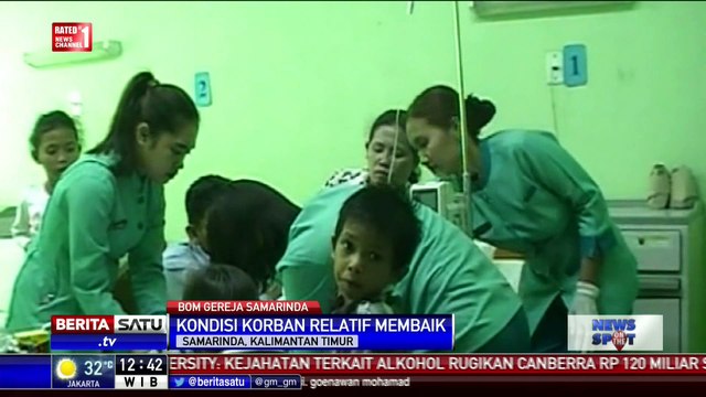 Kondisi 3 Balita Korban Ledakan Bom Gereja di Samarinda Membaik