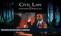 READ  Civil Law   Litigation for Paralegals (McGraw-Hill Business Careers Paralegal Titles) FULL