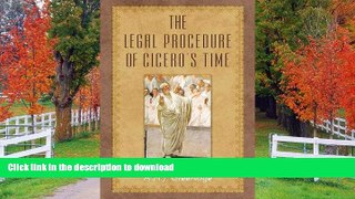 READ  The Legal Procedure of Cicero s Time FULL ONLINE