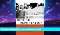 Best books  Beyond Deportation: The Role of Prosecutorial Discretion in Immigration Cases