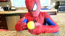 Spiderman Loses His Costume! w/ Spiderman vs Joker vs Pink Spidergirl - Fun Superheroes :)