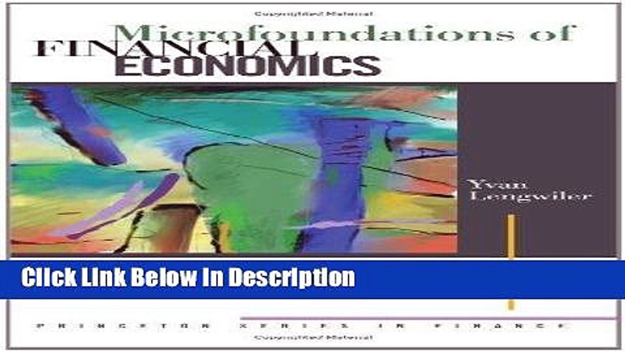 [PDF] Microfoundations of Financial Economics: An Introduction to General Equilibrium Asset