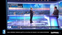 Primaire à droite : Jean-Frédéric Poisson furieux, il quitte le plateau de France 3 en direct (Vidéo)