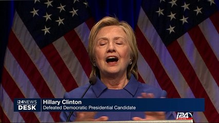 Defeated candidate Clinton : 'Fight for our values'