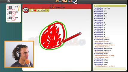 KWEBBELKOP-FRIENDS TRY TO DRAW MY GIRLFRIEND!