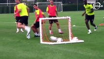 Amazing Football Goals Scored on Training (2)