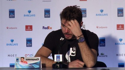 Masters - Wawrinka : "Une chance énorme d'être ici"