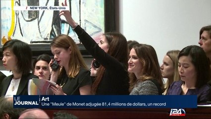 Une "Meule" de Monet adjugée 81,4 millions de dollars, un record