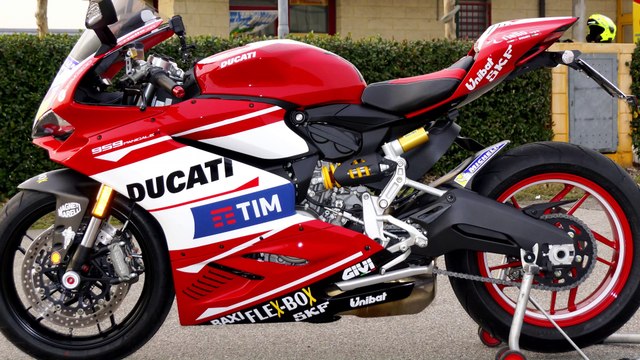 DUCATI 959 PANIGALE MOTO Gp REPLICA EVER SEEN SO CLOSE UP (PHOTOS+VIDEO 4K)