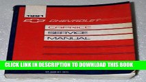 [PDF] Mobi 1991 Chevrolet Caprice, Caprice Classic Service Manual Full Download