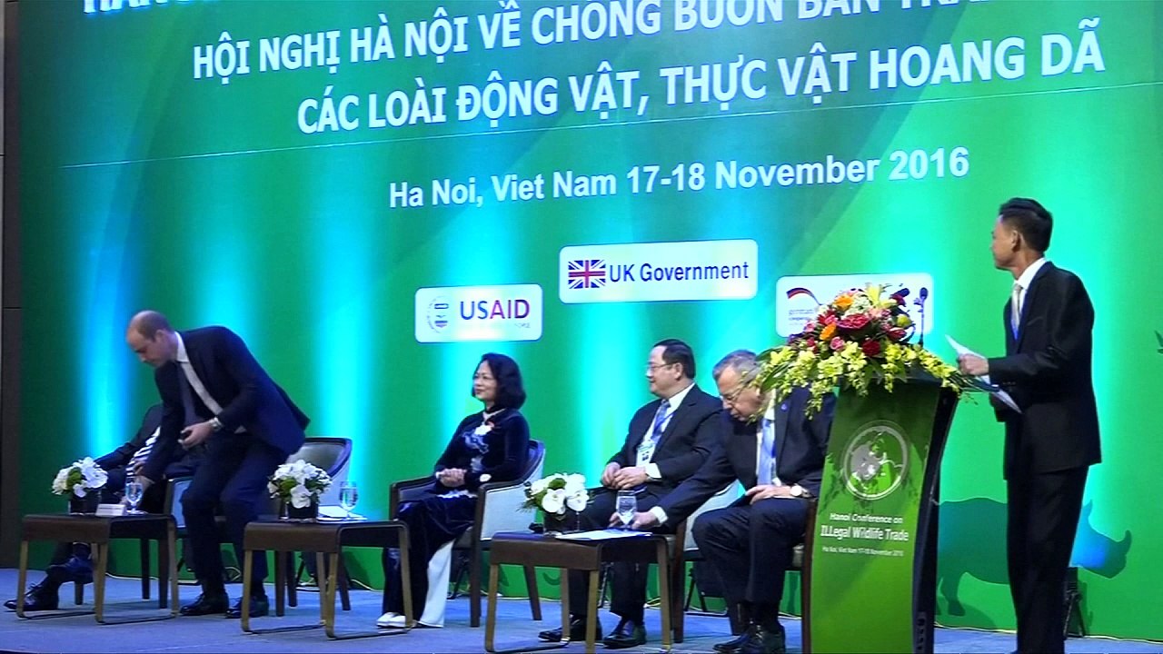 Prince William on wildlife trade: 'We can win this battle'