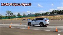 2016 Pajero Sport VS 2016 Toyota Fortuner - Driving - PART 1