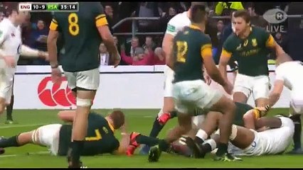 L'Angleterre remporte son duel face à l'Afrique du Sud