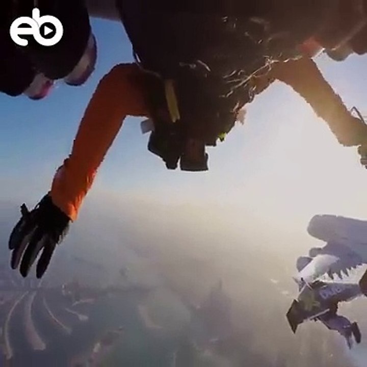 Jetman Vs Airbus A380, Awesome!