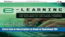 Read e-Learning and the Science of Instruction: Proven Guidelines for Consumers and Designers of