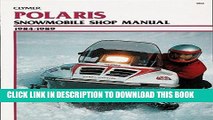 [PDF] Mobi Clymer Polaris Snowmobile 1984-1989: Service, Repair, Maintenance (Clymer Manuals: