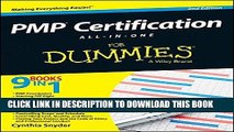 [PDF] FREE PMP Certification All-in-One For Dummies [Read] Full Ebook