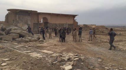 DEAŞ'ın yıktığı antik kent Nemrut harabeye döndü