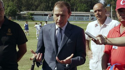 Real Madri ensina futebol em Cuba