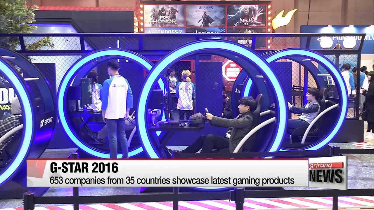 G-Star 2016 showcases gaming industry's future