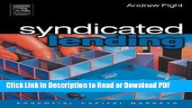 Download Syndicated Lending (Essential Capital Markets) Free Books