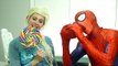 Evil twin Pink Spidergirl vs Ugly Frozen Elsa Superhero Super Compilation w/ The amazing Spiderman