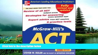 Online eBook McGraw-Hill  s ACT, 2008 Edition