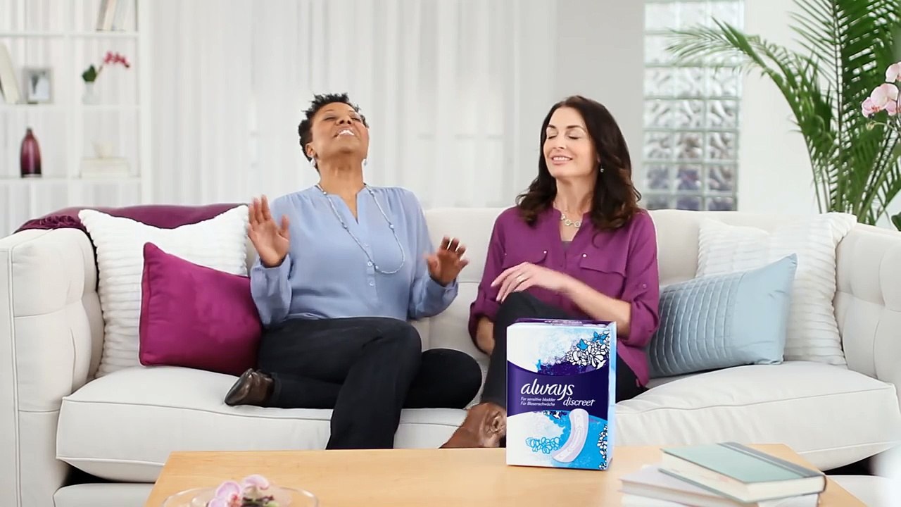 Serviettes pour fuites urinaires Always Discreet Long