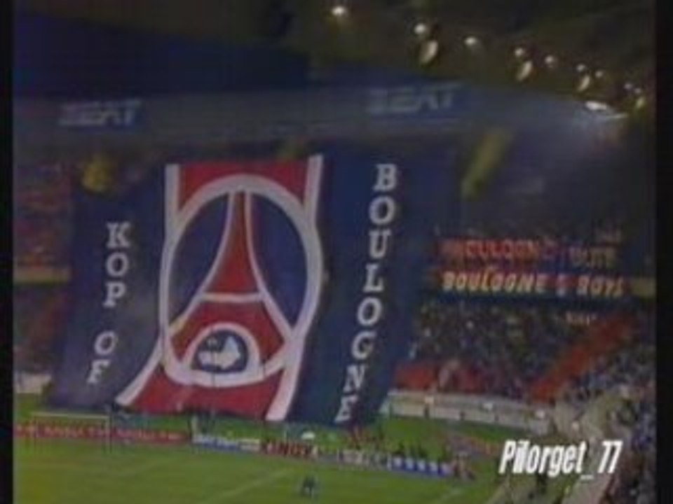 PSG-REAL MADRID 93-94, SUPPORTERS PARISIENS