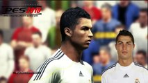 Cristiano RONALDO from PES 3 to PES 2016 (vs Real Face Comparison)