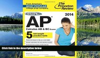 Enjoyed Read Cracking the AP Calculus AB   BC Exams, 2014 Edition (College Test Preparation)