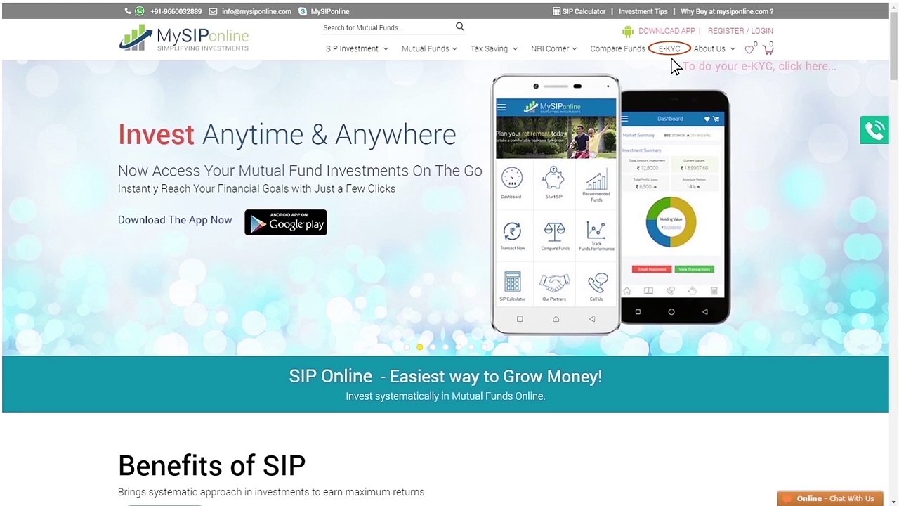 Learn How To Do Aadhar Based E-KYC Online