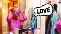 SPIDERMAN vs Frozen Elsa !! Maleficent & Joker Prank w/ Freaks Family & Frog!