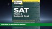 READ  Cracking the SAT Math 2 Subject Test (College Test Preparation) FULL ONLINE