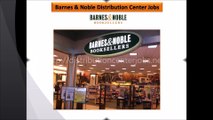 Barnes & Noble Distribution Center Jobs
