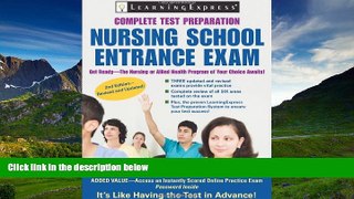 Choose Book Nursing School Entrance Exam