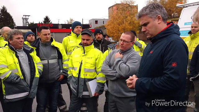Grève au siège d'Ores A Frameries