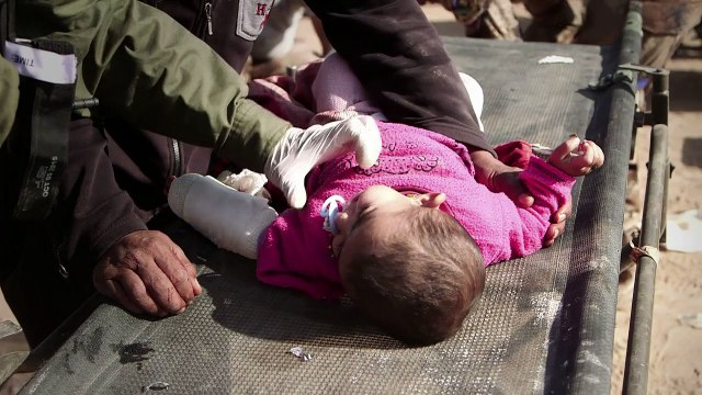 Dozens of civilians wounded by mortar fire in Iraq's Mosul