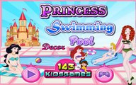 Disney Princess Swimming Pool Decor - Girls Games