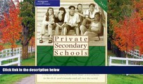 Choose Book Private Secondary Schools 2001-2002 (Private Secondary Schools, 2002)