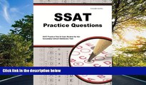 Choose Book SSAT Practice Questions: Practice Tests   Exam Review for the Secondary School