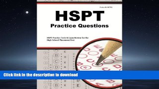 FAVORITE BOOK  HSPT Practice Questions: HSPT Practice Tests   Exam Review for the High School
