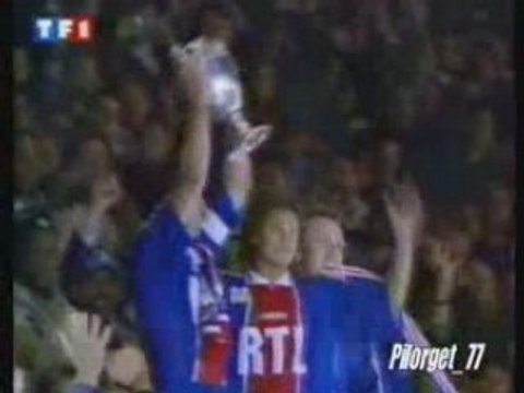 PSG-STRASBOURG 94-95, Finale CDF victoire PSG