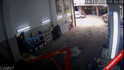 Saniyelerle ölümden kurtuldular