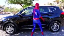 Spiderman vs Venom vs Batman with Santa Claus Real Life Superhero Battle Movie
