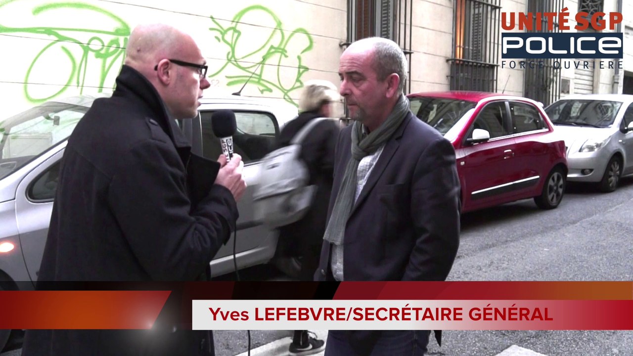 COLÈRE POLICIÈRE - LE BUREAU NATIONAL UNITÉ SGP POLICE À MARSEILLE